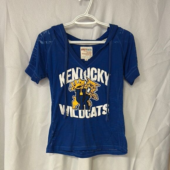 Pressbox Blue Kentucky Wildcats Sweatshirt - Picture 1 of 3